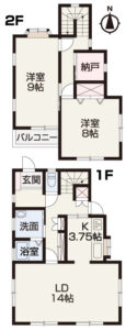 倉敷市新田　売家　1650万円　タナカ産業